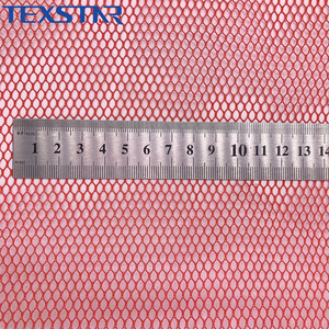 100% polyester hình lục giác tổ ong lưới vải lưới cứng để giữ trên váy Cô Dâu Váy cưới lót túi giặt - Product Image 4