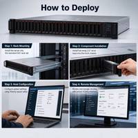 Serveur en rack 2U ThinkSystem SR650 V3 neuf, double processeur Intel Xeon Scalable, TruDDR5 5600 MHz, NVMe 8x GPU, calcul en nuage, en stock