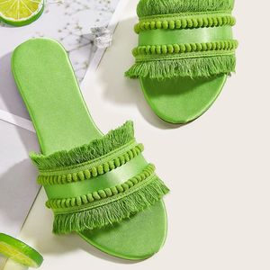 <span class=keywords><strong>Sandali</strong></span> <span class=keywords><strong>lilla</strong></span> in raso all'ingrosso all'ingrosso diapositive scarpe nappa pantofole da esterno scarpe <span class=keywords><strong>sandali</strong></span> con nappe per le donne scarpe Casual per le signore - Product Image 5
