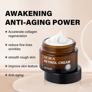 Crème Anti-Âge Visage au Rétinol de Marque Personnalisée, Hydratante Femme, Crème de Jour et de Nuit Anti-Rides au Collagène et à la <span class=keywords><strong>Vitamine</strong></span> E - Product Image 2