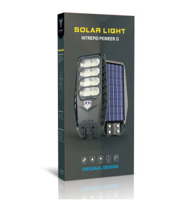 Lampe solaire de sécurité tout-en-un Intrepid Pioneer II MJ-LH9300 avec capteur radar, éclairage extérieur LED, IP65 étanche - Product Image 6