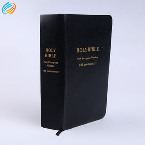 Quantité minimale de commande 500 couverture en cuir imprimée vente en gros sainte Bible société - Product Image 2