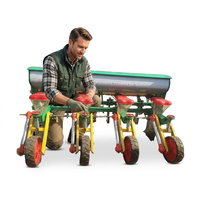 Semoir à maïs et haricots SX 2BYF-4 à 4 rangs, boîte de vitesses, attelage 3 points, 40-60 CV, espacement entre les rangs de 600-800 mm, haute performance, garantie 1 an