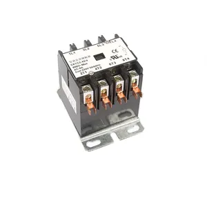 Contactor de refrigeración, nuevo tipo de contacto plateado, 1P, 2P, 3P, 4 polos, contactores de aire acondicionado