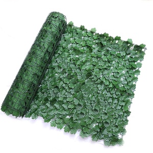 Extensible Faux Intimité Jardin Clôture Faux Haie Artificielle Lierre Intimité Plante Enrouler L'herbe Mur Clôture Feuillage Écran pour L'extérieur - Product Image 2