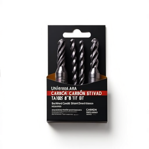 Foret universel en carbure TA1005 8xD, revêtement Nano TiAlN, forets en carbure pour perçage - Product Image 2