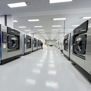 Lave-linge industriel automatique en acier inoxydable 15kg 25kg 50kg 100kg 150kg pour équipement de blanchisserie hospitalière – Vente en gros - Product Image 1