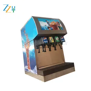 Máquina de bebidas congeladas de fácil operación/dispensador de máquina de refrescos comercial/dispensador de refrescos