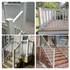 Easy Installation Custom Any Material Aluminum Alloy Stainless Steel <strong>Railing</strong> System For <strong>Balcony</strong> Deck Patio Safety - Product Image 4