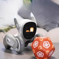 Intelligent Bureau AI Robot Jouet Émotionnel Dialogue Programmation Pet Compagnon En Plastique Intelligent Machine Chien Électronique Cadeau