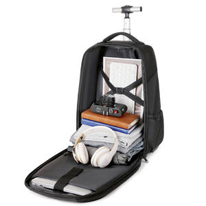 Student Backpack Large Capacity <b>Trolley</b> Stair Climbing High Travel <b>Bags</b> Roller <b>Bag</b> Spinner Suitcase Luggage - Product Image 5