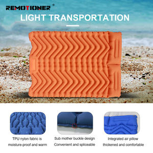 Estera portátil autoinflable gruesa para 2 personas, almohadilla <span class=keywords><strong>doble</strong></span> para dormir para acampar, mochilero, senderismo, coche, tienda de playa de viaje - Product Image 3