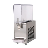 Nouveauté Distributeur de jus de fruits froid de type pulvérisation à 1 et 2 réservoirs Distributeur de boissons froides Distributeur de jus Machine à slush