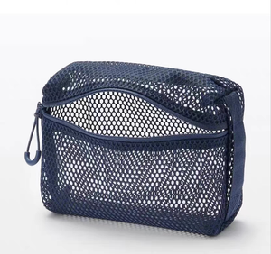 Borsa <span class=keywords><strong>per</strong></span> il Trucco in Rete di Nylon Personalizzata, Organizer Cosmetico alla Moda con Grande Capacità e Chiusura a Cerniera <span class=keywords><strong>per</strong></span> Ragazze - Product Image 6