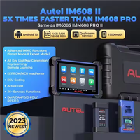 Alat Diagnostik Universal Maxiim IM608II Pro IMMO, Pemrogram Kunci Mobil, Scanner, Android OS, Konektivitas Nirkabel, Garansi 1 Tahun