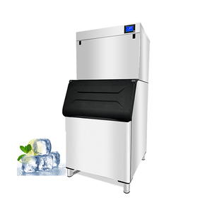Máquina de Hielo Comercial de 200 kg/24 h, Máquina para Hacer Cubos de Hielo - Product Image 3