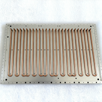 Plaque de refroidissement liquide personnalisée, usinage CNC, dissipateur thermique en aluminium, plaque de refroidissement par eau pour batterie de véhicule à énergie nouvelle