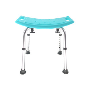 Jiening <b>Adjustable</b> Aluminum Alloy Shower <b>Stool</b> With Eva Pad <b>Height</b> <b>Adjustable</b> For Seniors Pregnant Disabled - Product Image 5