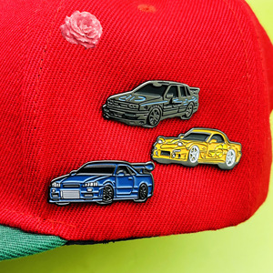 Broches en alliage métallique pour voiture, broches unisexes en alliage de zinc, cadeau tendance - Product Image 1