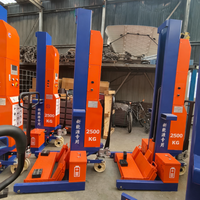 CHINSONG Akıllı Kablosuz Dört Kolonlu Araç Lifti 2500KG Kolon Başına Mobil Ticari Araç Kaldırıcı 12 Ay Garantili