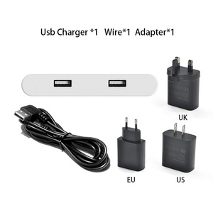 Caricatore <span class=keywords><strong>USB</strong></span> <span class=keywords><strong>Doppio</strong></span> da Scrivania per Mobili da Ufficio con Adattatore - Product Image 6