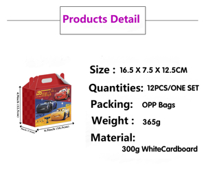 Cajas <span class=keywords><strong>de</strong></span> golosinas para <span class=keywords><strong>coche</strong></span>, caja <span class=keywords><strong>de</strong></span> aperitivos para galletas <span class=keywords><strong>de</strong></span> caramelo con asa para estantería, caja <span class=keywords><strong>de</strong></span> dulces para fiesta <span class=keywords><strong>de</strong></span> cumpleaños con temática <span class=keywords><strong>de</strong></span> <span class=keywords><strong>coche</strong></span> a la venta - Product Image 3