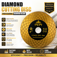 Disque de coupe diamanté de précision 115 mm pour carrelage céramique, ardoise et pierre, coupe nette, faible production de poussière, longue durée de vie