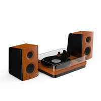 Tourne-disque multifonctionnel Technics 1200 avec radio FM intégrée, haut-parleur, lecteur de disques vinyles, USB, lecteur de disques professionnel