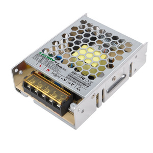 LRS สวิตชิ่งพาวเวอร์ซัพพลาย 12V 24V 5A อุปกรณ์ตรวจสอบอุตสาหกรรมแบบเอาต์พุตคู่ ดีไซน์บางเฉียบ - Product Image 1