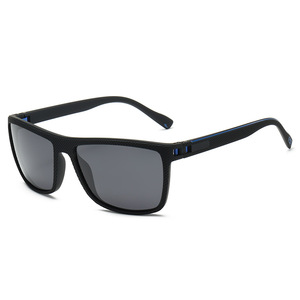 Lunettes de soleil rectangulaires polarisées UV400 pour hommes, mode sportive en plein air 78036 - Product Image 3