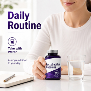 Capsules de suppléments probiotiques OEM pour la santé intestinale, Lactobacillus pour la digestion et l'immunité, marque privée pour adultes, GMP - Product Image 4