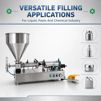 Machine de remplissage semi-automatique à piston de précision pour crèmes, onguents, gels liquides et pâtes, idéale pour les cosmétiques - Vente chaude