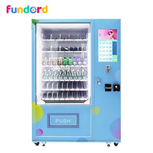 2024 fundord new best sales vending machine for snack and beverage