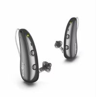 Aide auditive Bluetooth rechargeable Premium Digital Pure Charge & Go BCT 3IX/T 3IX RIC pour une amélioration de la parole et des conversations claires