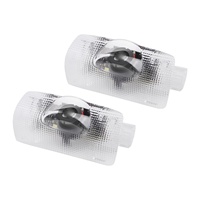 Nouvelles lumières de bienvenue spécifiques LKSS-1 pour les modèles ES/RX/UX/IS/LX/LS, éclairage ambiant de projection sur porte blanc 12V, rétrofit/amélioration