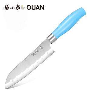 Cuchillo de <span class=keywords><strong>Chef</strong></span> japonés de 7 pulgadas, cuchillo santoku ergonómico de acero inoxidable 3cr13 con mango de PP, <span class=keywords><strong>precio</strong></span> al por mayor - Product Image 1