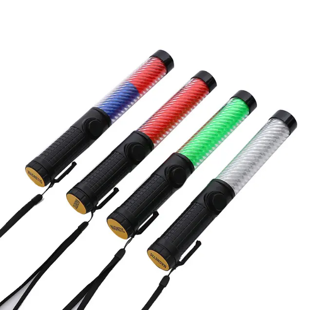 Hoge Capaciteit Led Verkeer Baton Licht Verkeersstaaf Staf Oplaadbare Flash Stick