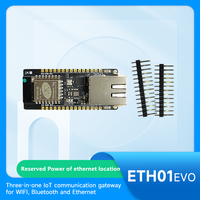 Esp32 Ethernet Gateway WT32-ETH01 EVO Esp32 Power over Ethernet Módulo Esp32 C3 con Puerto Serial Integrado para IoT Gateway