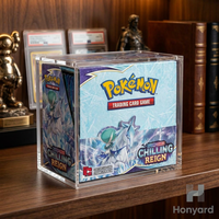 Boîte de rangement et de présentation en acrylique écologique moderne personnalisée TCG pour cartes Pokémon Elite Trainer Box Center ETB