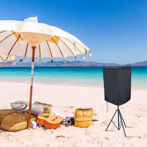 <b>Speaker</b> Cover PA/DJ Powered <b>Speaker</b> Mounted on <b>Stand</b> Outdoor <b>Speaker</b> Covers Protection Water Resistant Dustproof 600D Oxford - Product Image 6