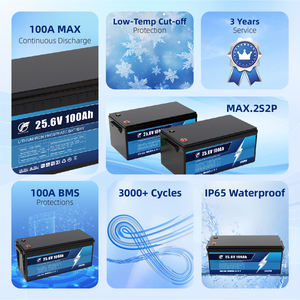 Fabrika 12V 24V Lityum Pil Paketi Güç Pilleri 24v 50Ah 100Ah 200ah 300Ah Lifepo4 Lityum İyon Piller - Product Image 5