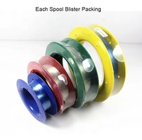 Fil de pêche monofilament en nylon ligne de pêche transparente en fluorocarbone 100 mètres avec bobine pour canne à pêche canne à main