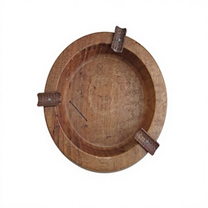 Cenicero Cuadrado de Madera para Escritorio, Diseño Minimalista, Porta Cigarros, Uso Doméstico, Acabado en Madera Natural - Product Image 6
