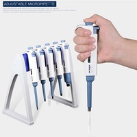 Bonne qualité laboratoire 100-1000ul monocanal volume variable transfert automatique Micropipette Pipette