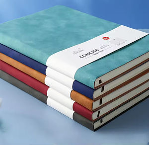 Libreta de Negocios Personalizada con Diseño Clásico A5, Encuadernación en Espiral, Cubierta de Cuero, Regalo de Alta Gama, Papel Kraft, Formato Cuadrado - Product Image 3