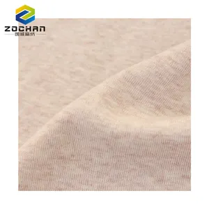 cashmere Textile 200gsm 85% cotton 15% cashmere 1*1 rib knit Shrink-Resistant wool fabric for winter Sweatshirt