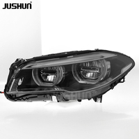 Projecteur LED JUSHUN pour BMW Série 5 F10 F18 2011-2017, signal dynamique LED jaune et blanc DRL, accessoires de voiture