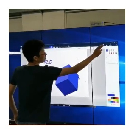 OEM/ODM 40-100 Inch Interactive Wall Projector Interactive Multi Touch Screen School Equipment