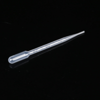 Pipette Pasteur 3ml Spécifications avec échelle Épaississement Fournitures de laboratoire Tuyau gradué Pipette compte-gouttes jetable en plastique