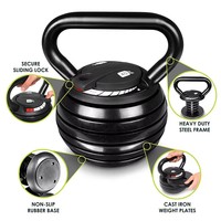 Accessoires de fitness de haute qualité pour salle de sport, haltères réglables en fonte massif, kettlebell 18 kg / 40 lb, ensemble d'haltères, 15 ans d'expérience.